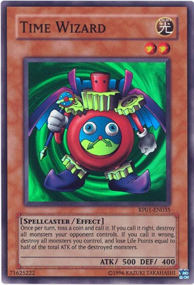 Time Wizard [RP01-EN035] Super Rare Yu-Gi-Oh!