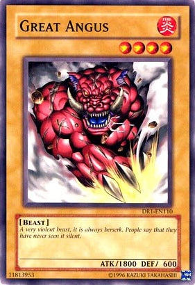 Great Angus [DR1-EN110] Common Yu-Gi-Oh!