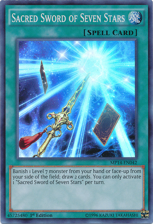 Sacred Sword of Seven Stars [MP14-EN042] Super Rare Yu-Gi-Oh!