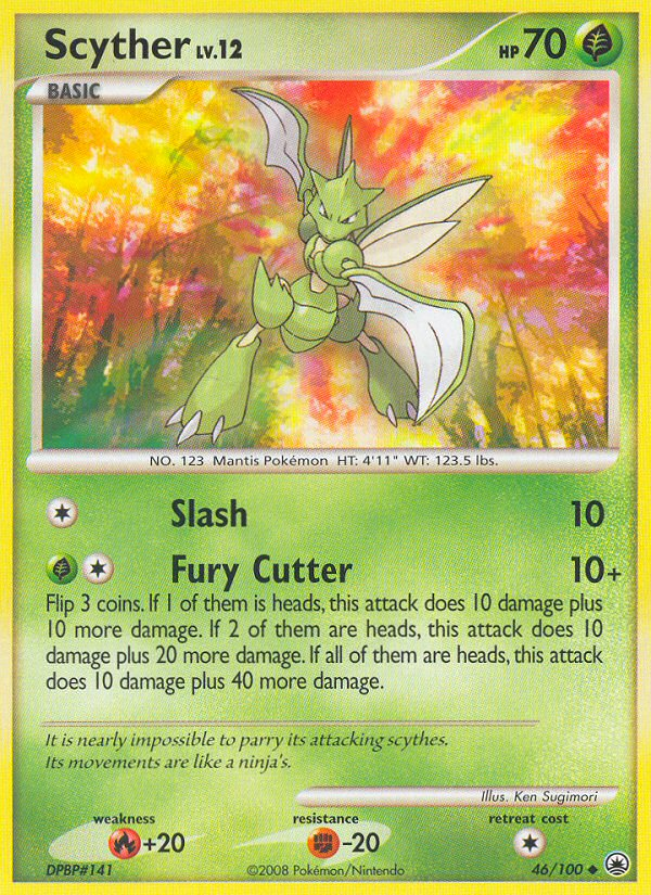 Scyther (46/100) [Diamond & Pearl: Majestic Dawn] Pokémon