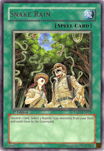 Snake Rain [TAEV-EN052] Rare Yu-Gi-Oh!