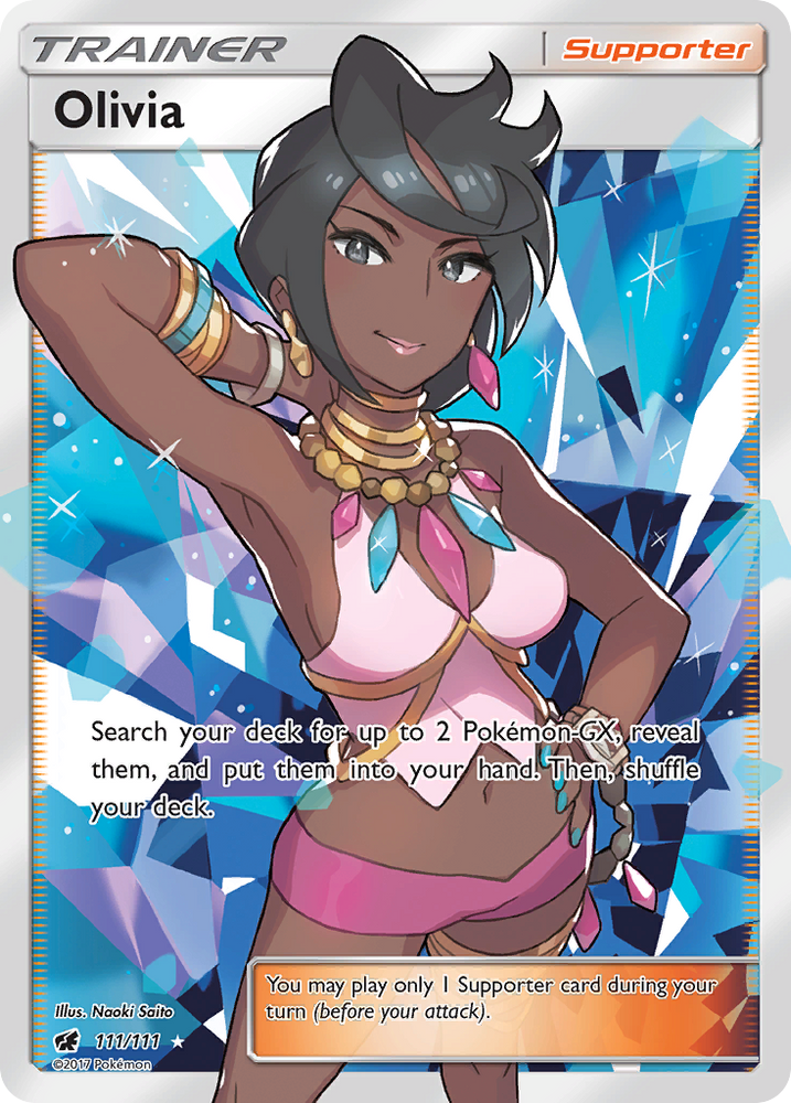 Olivia (111/111) [Sun & Moon: Crimson Invasion] Pokémon
