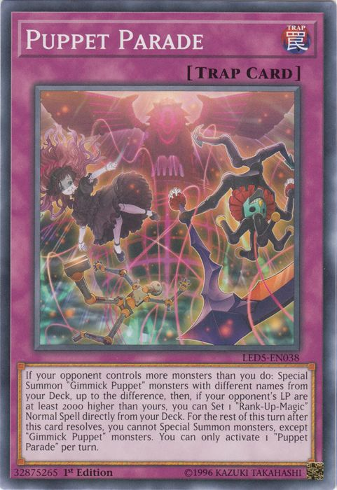 Puppet Parade [LED5-EN038] Common Yu-Gi-Oh!