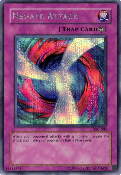Negate Attack (The Sacred Cards) [TSC-003] Secret Rare Yu-Gi-Oh!