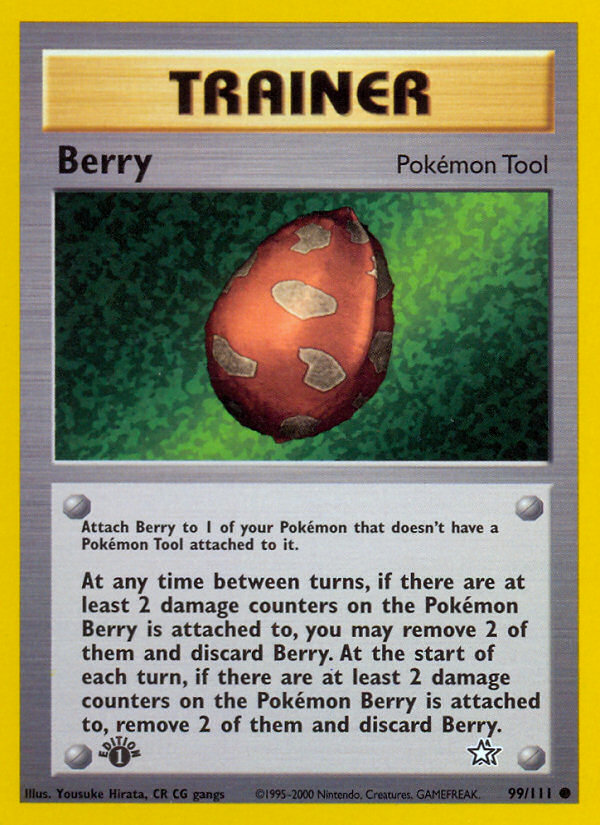 Berry (99/111) [Neo Genesis 1st Edition] Pokémon