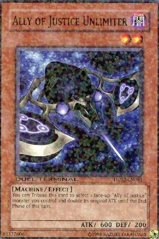 Ally of Justice Unlimiter [DT02-EN081] Common Yu-Gi-Oh!