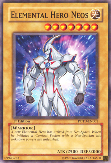 Elemental Hero Neos [POTD-EN001] Common Yu-Gi-Oh!