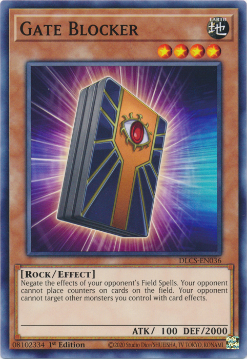 Gate Blocker [DLCS-EN036] Common Yu-Gi-Oh!