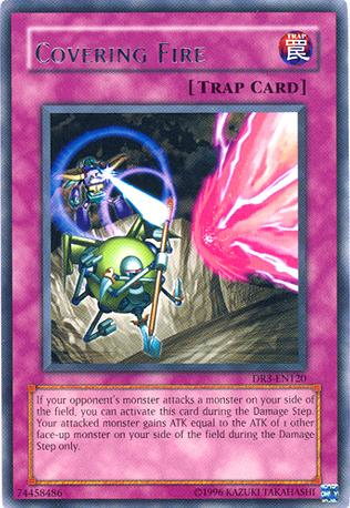 Covering Fire [DR3-EN120] Rare Yu-Gi-Oh!