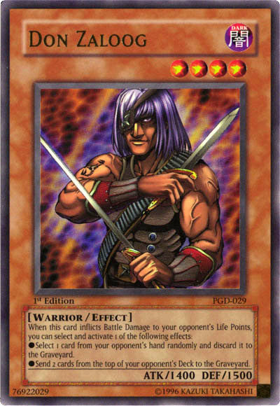 Don Zaloog [PGD-029] Ultra Rare Yu-Gi-Oh!
