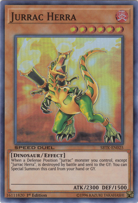 Jurrac Herra [SBTK-EN025] Super Rare Yu-Gi-Oh!