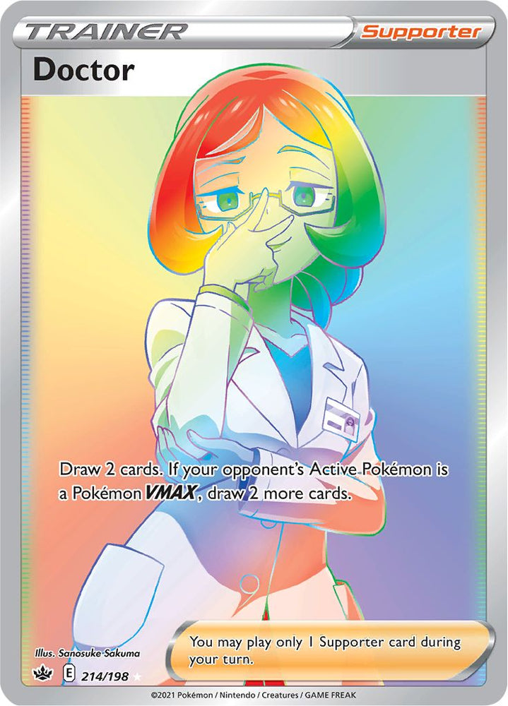 Doctor (214/198) [Sword & Shield: Chilling Reign] Pokémon