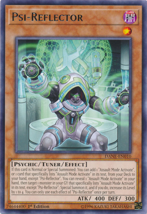 Psi-Reflector [DANE-EN010] Rare Yu-Gi-Oh!