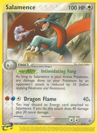 Salamence (19/97) [EX: Dragon] Pokémon