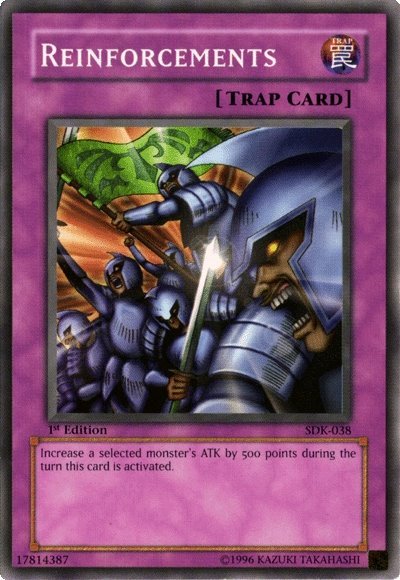 Reinforcements [SDK-038] Common Yu-Gi-Oh!