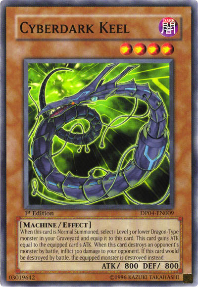 Cyberdark Keel [DP04-EN009] Common Yu-Gi-Oh!