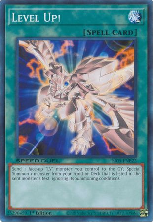 Level Up! [SS05-ENB22] Common Yu-Gi-Oh!