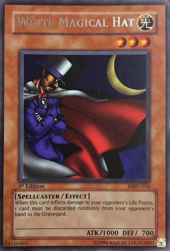 White Magical Hat [MRD-016] Rare Yu-Gi-Oh!