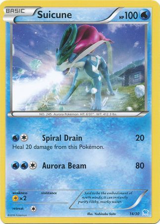 Suicune (14/30) [XY: Trainer Kit 3 - Suicune] Pokémon