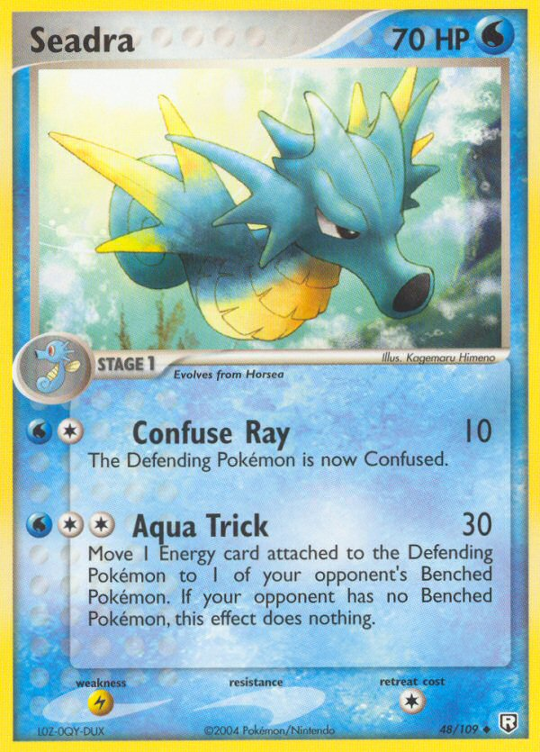 Seadra (48/109) [EX: Team Rocket Returns] Pokémon