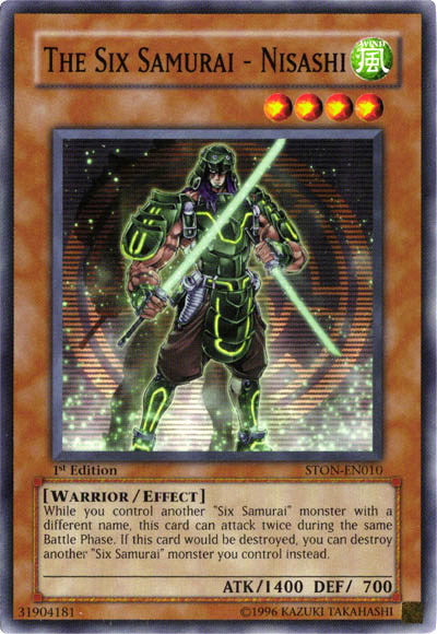 The Six Samurai - Nisashi [STON-EN010] Common Yu-Gi-Oh!