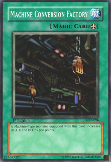 Machine Conversion Factory [LOB-096] Common Yu-Gi-Oh!