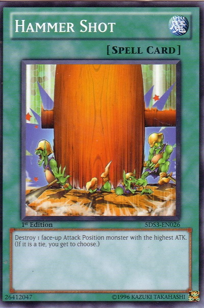 Hammer Shot [5DS3-EN026] Common Yu-Gi-Oh!