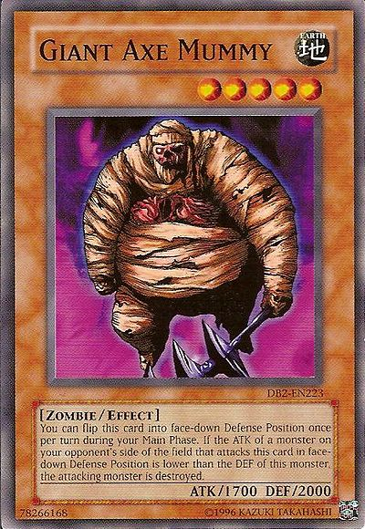 Giant Axe Mummy [DB2-EN223] Common Yu-Gi-Oh!