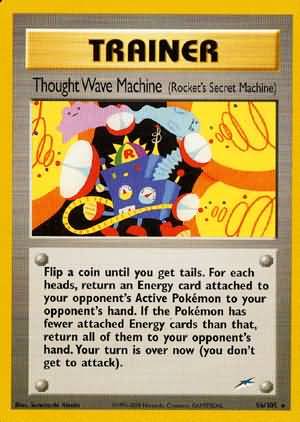 Thought Wave Machine (96/105) (Rocket's Secret Machine) [Neo Destiny Unlimited] Pokémon