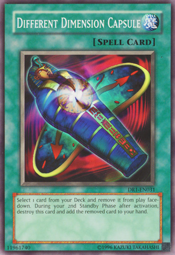 Different Dimension Capsule [DR1-EN031] Common Yu-Gi-Oh!