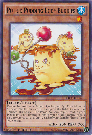 Putrid Pudding Body Buddies [CROS-EN037] Common Yu-Gi-Oh!