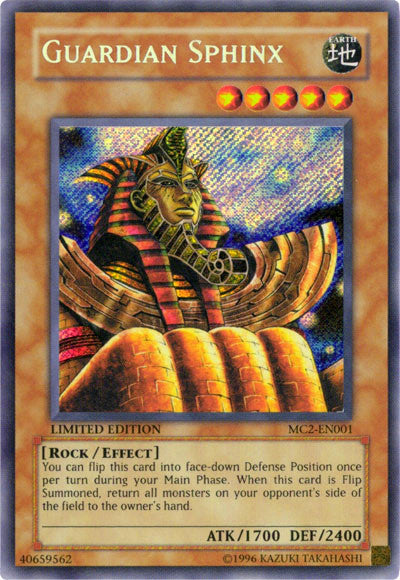 Guardian Sphinx [MC2-EN001] Secret Rare Yu-Gi-Oh!