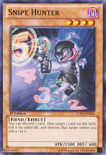 Snipe Hunter [LCJW-EN265] Common Yu-Gi-Oh!