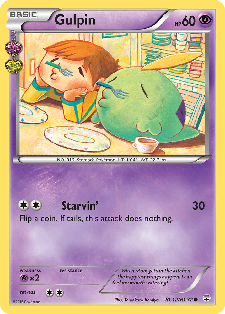 Gulpin (RC12/RC32) [XY: Generations] Pokémon