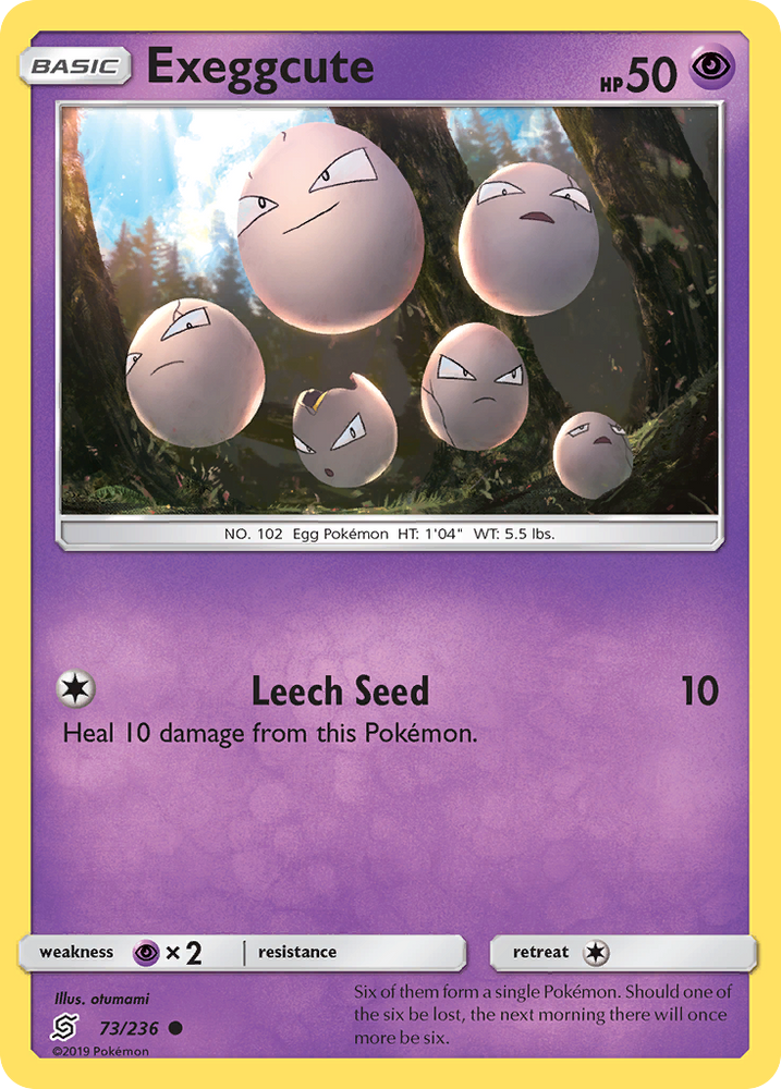 Exeggcute (73/236) [Sun & Moon: Unified Minds] Pokémon