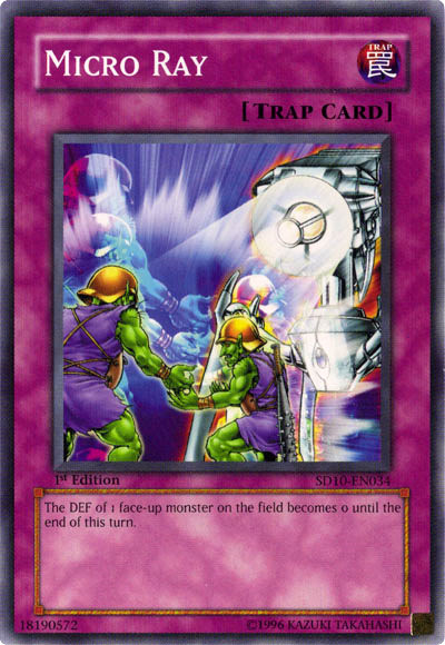 Micro Ray [SD10-EN034] Common Yu-Gi-Oh!