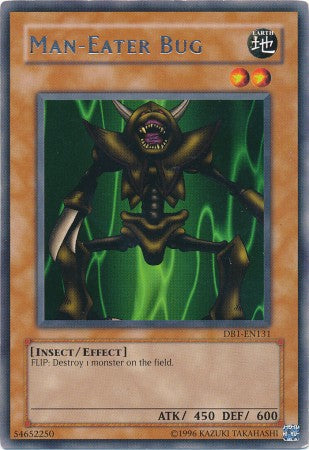 Man-Eater Bug [DB1-EN131] Rare Yu-Gi-Oh!