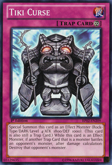 Tiki Curse [BP02-EN209] Mosaic Rare Yu-Gi-Oh!