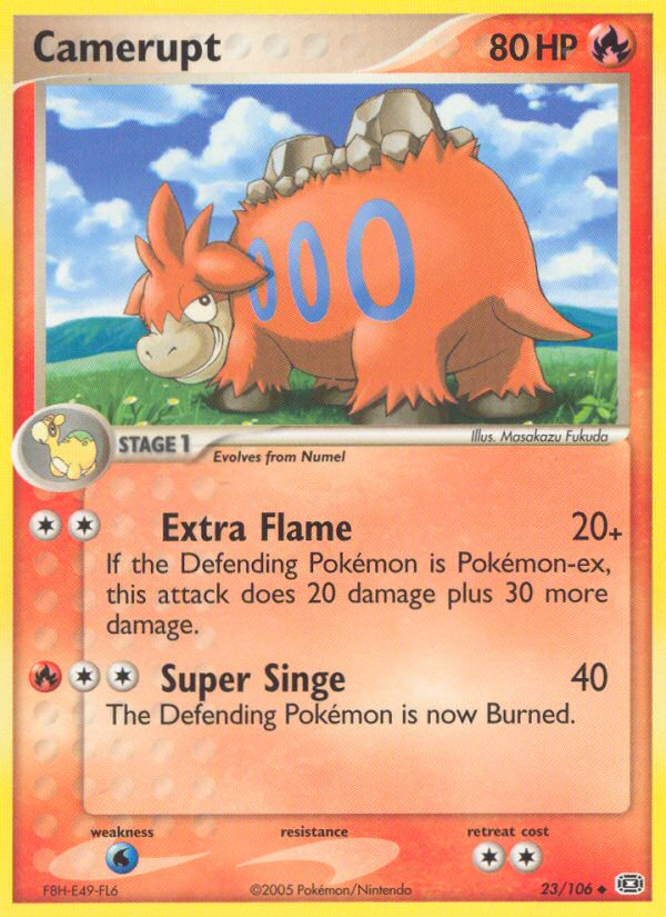 Camerupt (23/106) [EX: Emerald] Pokémon