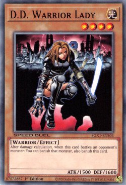 D.D. Warrior Lady [SGX1-ENE04] Common Yu-Gi-Oh!