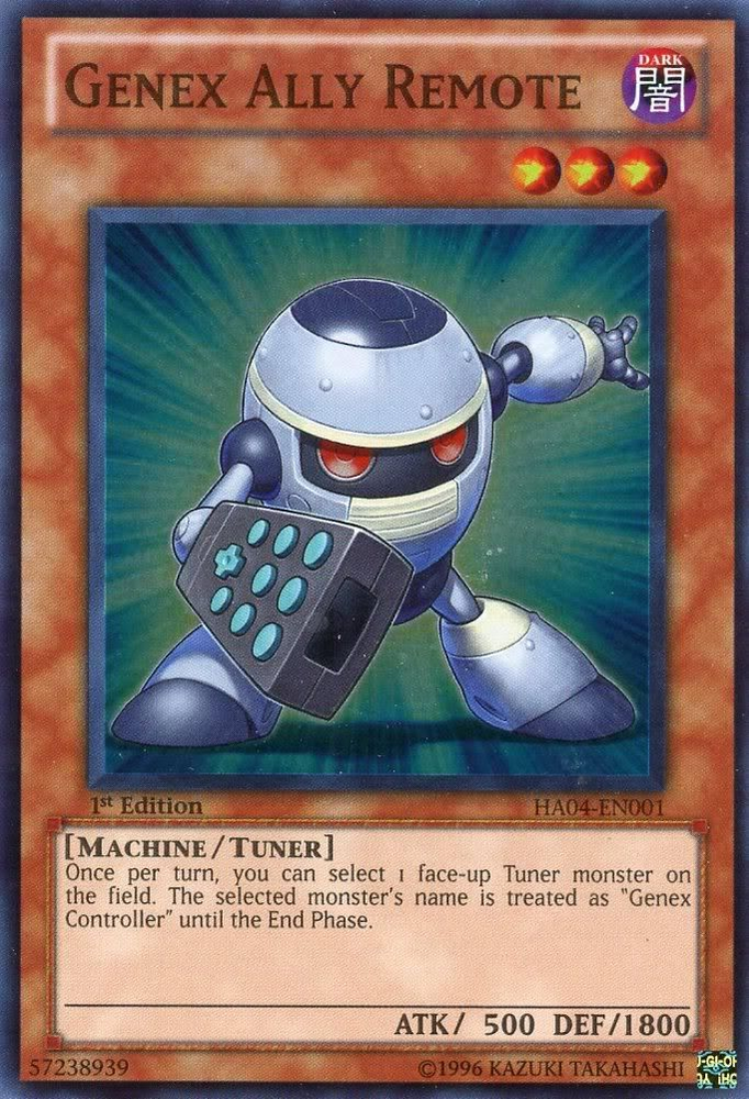 Genex Ally Remote [HA04-EN001] Super Rare Yu-Gi-Oh!