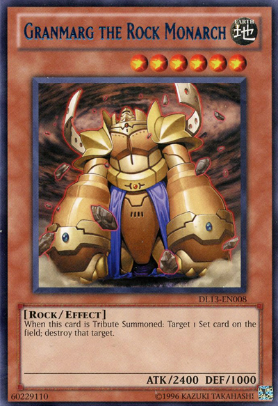 Granmarg the Rock Monarch (Blue) [DL13-EN008] Rare Yu-Gi-Oh!