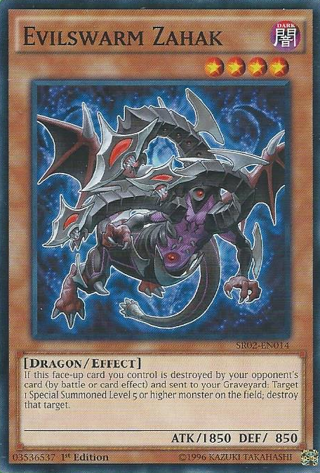 Evilswarm Zahak [SR02-EN014] Common Yu-Gi-Oh!