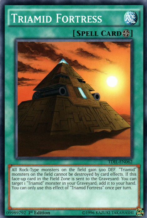 Triamid Fortress [TDIL-EN062] Common Yu-Gi-Oh!