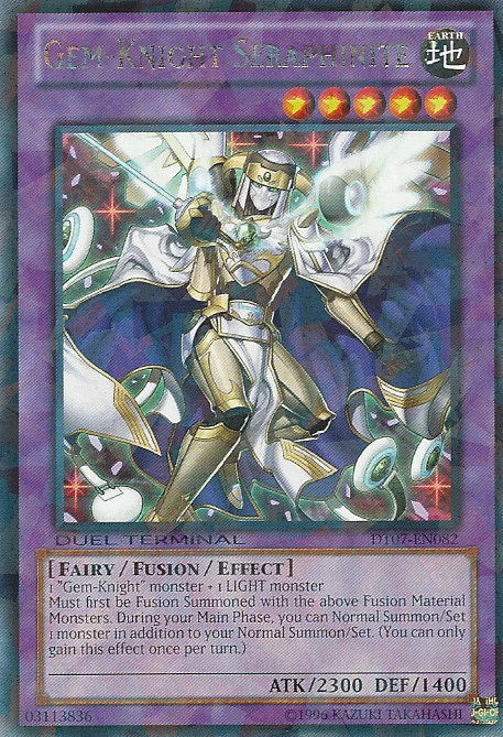 Gem-Knight Seraphinite [DT07-EN082] Rare Yu-Gi-Oh!