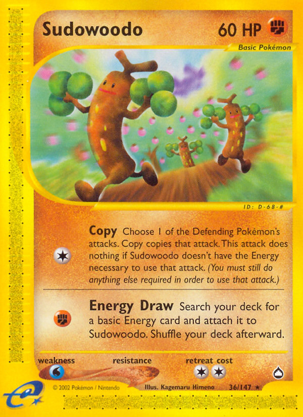 Sudowoodo (36/147) [Aquapolis] Pokémon