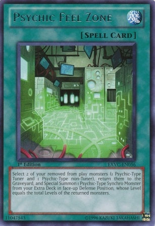 Psychic Feel Zone [EXVC-EN056] Rare Yu-Gi-Oh!