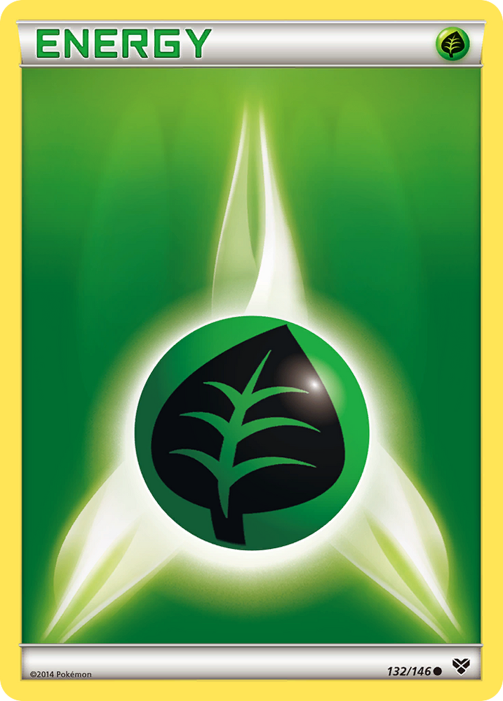 Grass Energy (132/146) [XY: Base Set] Pokémon