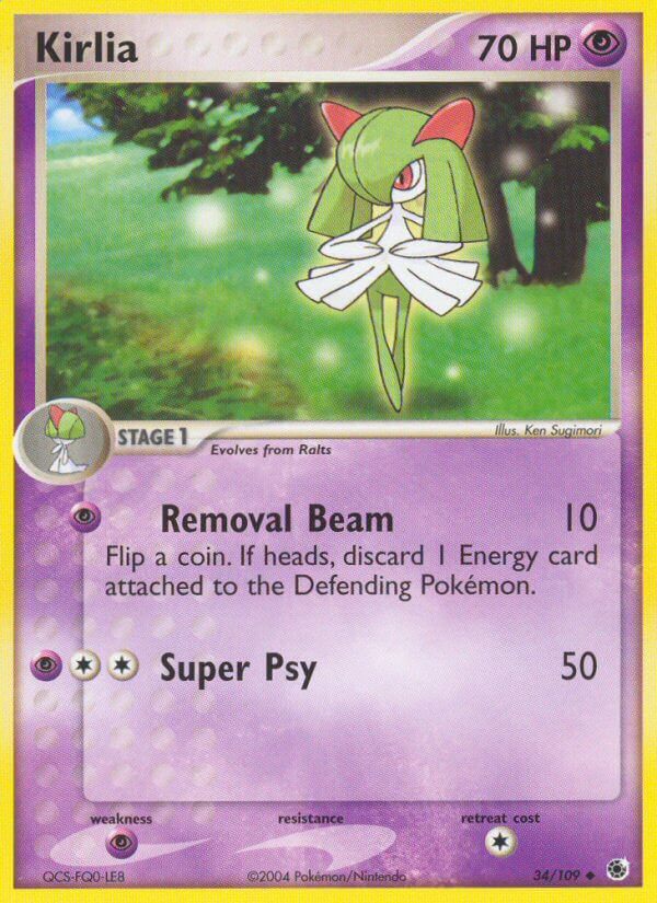 Kirlia (34/109) [EX: Battle Stadium] Pokémon