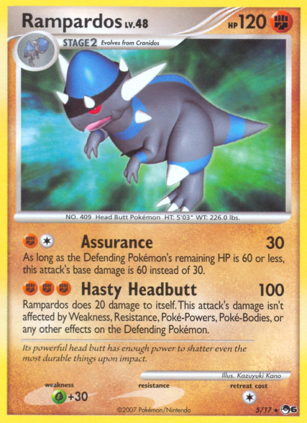 Rampardos (5/17) [POP Series 6] Pokémon